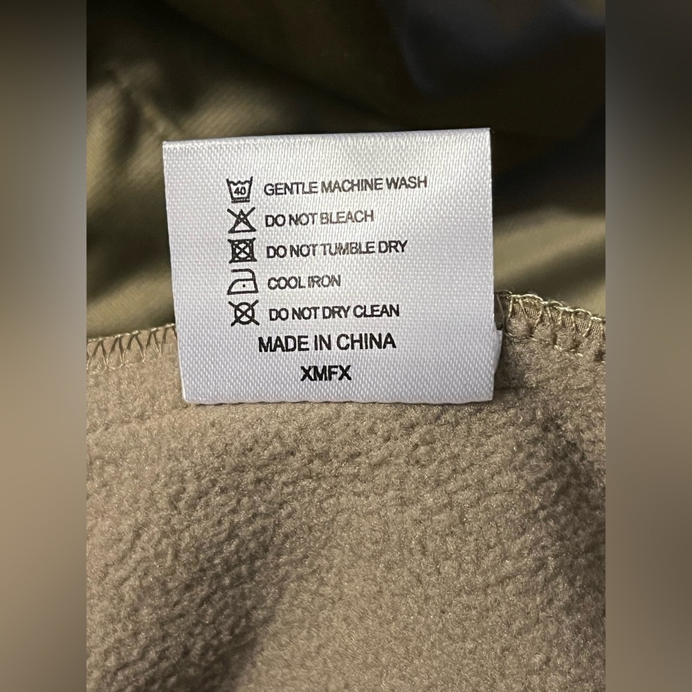 NEW- Men's Tactical 6 Pocket Fleece Lined Water Resistant Soft Shell Jacket - Picture 9 of 10